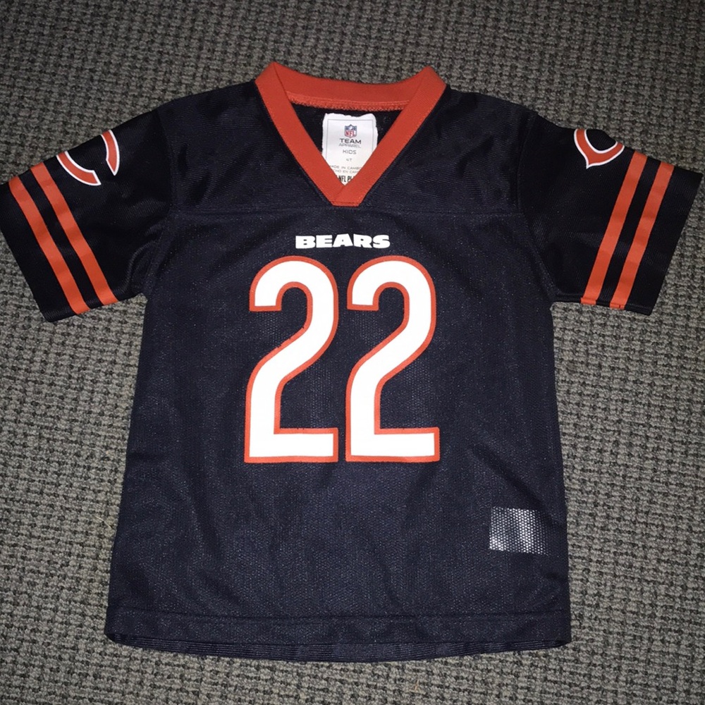 Chicago Bears #22 Matt Forte Navy & Orange Football Jersey